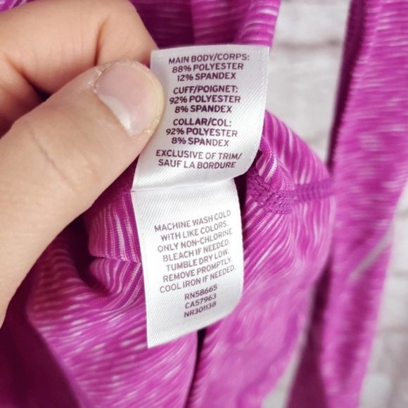 Zella small long sleeve athletic top pink - Picture 12 of 15